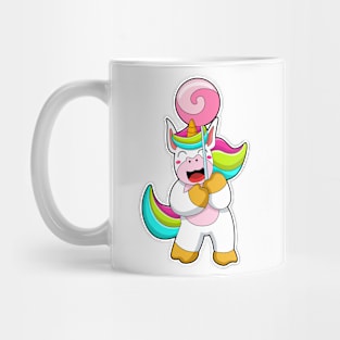 Unicorn with Lollipop Mug